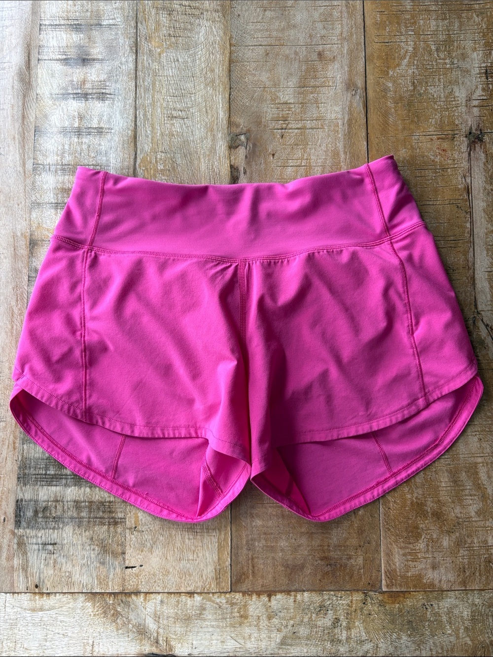 Lululemon Women’s Pink Athletic Shorts size 4 tall